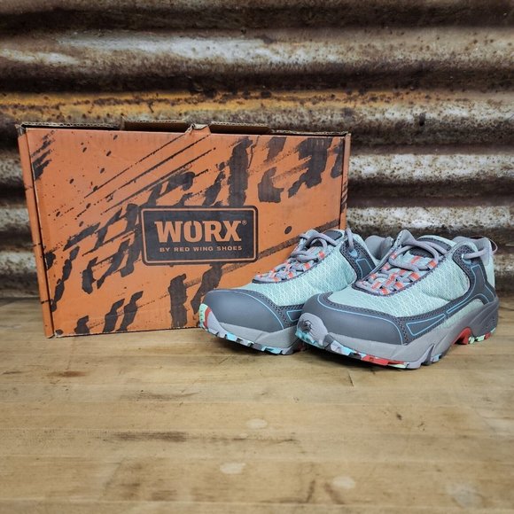 Worx by Red Wing 9311 Shoes Aluminum Toe Electrical Hazard Sz 10W - Picture 1 of 8
